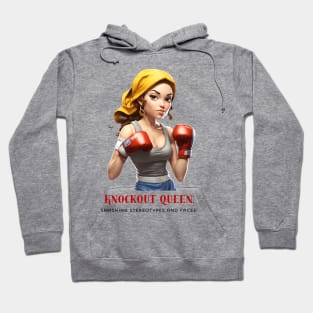 Knockout Queen Boxing Girl Fighter Hoodie